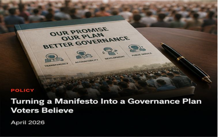 Turning a Manifesto Into a Governance Plan Voters Believe